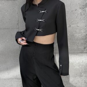 Hook Design Asymmetric Jacket