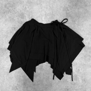 Asymmetric Tiered Skirt